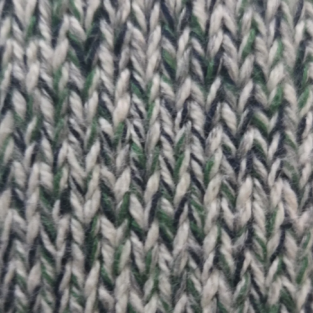 J. Crew Green and White Crewneck Sweater - Picture 5 of 10